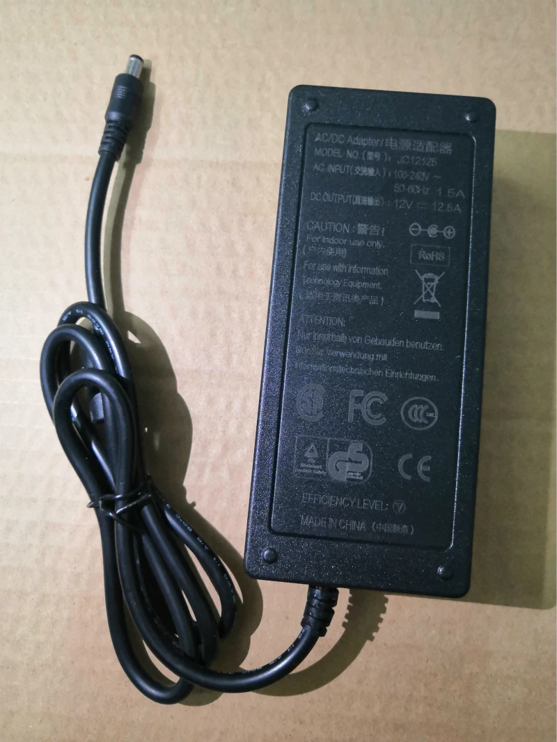 Адаптер питания 150 Вт, 12 В, соответствует стандарту 150 Вт, а, 12 В постоянного тока
Адаптер питания 150 Вт, 12 В, соответствует стандарту 150 Вт, а, 12 В постоянного тока
