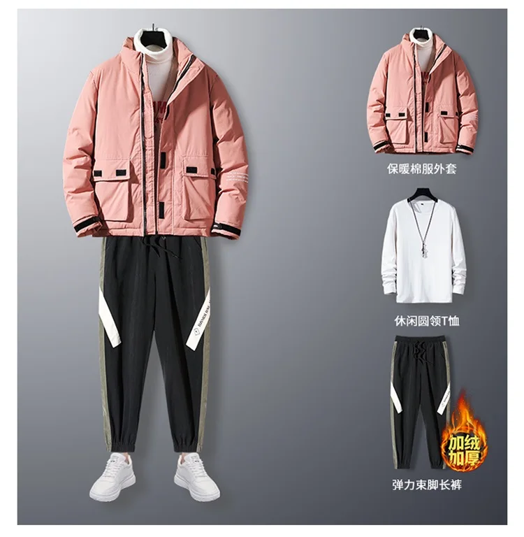 Men's suit trousers for autumn and winter plus size warmth men's casual sports suit 4XL men's hoodie plus cotton thick coat
Men's suit trousers for autumn and winter plus size warmth men's casual sports suit 4XL men's hoodie plus cotton thick coat