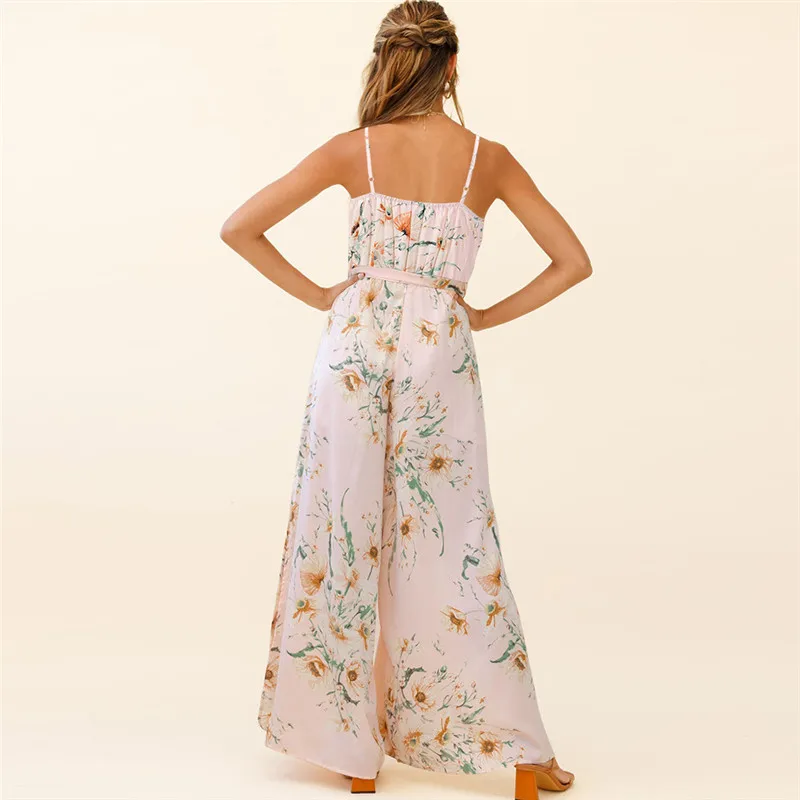 2021 New Spring Summer Floral Casual Jumpsuit Women's Oversized Suspenders Beach High Waist Lace Up Jumpsuit For Fashionable
2021 New Spring Summer Floral Casual Jumpsuit Women's Oversized Suspenders Beach High Waist Lace Up Jumpsuit For Fashionable