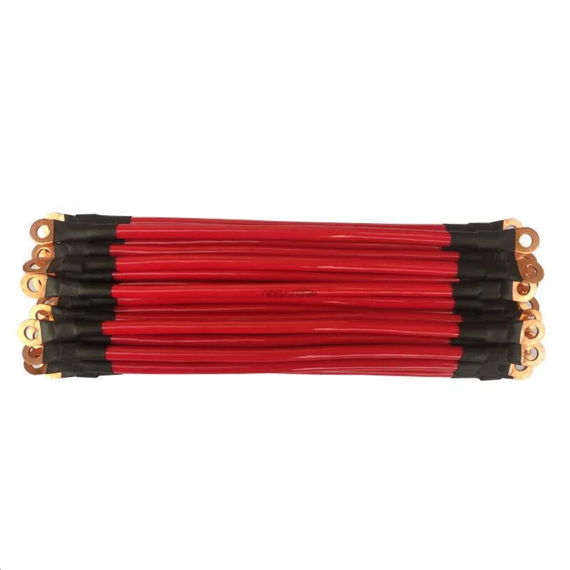 Battery Fast Connection Cable Terminals 10mm2 pure Copper Wire for Battery Bank Series Parallel Connect Solar System Accessories
Battery Fast Connection Cable Terminals 10mm2 pure Copper Wire for Battery Bank Series Parallel Connect Solar System Accessories