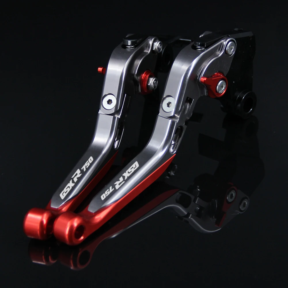 

For SUZUKI GSX R 750 GSXR 750 GSXR750 1996-2003 2000 2001 2002 Folding Extendable Motorcycle Brake Clutch Levers Accessories