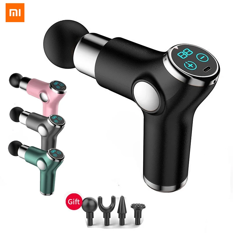 Xiaomi Мини-пистолет для фитнеса, массажер для расслабления мышц с ЖК-дисплеем, портативный смарт-пистолет для фаски, массажный пистолет, Вибра...
Xiaomi Мини-пистолет для фитнеса, массажер для расслабления мышц с ЖК-дисплеем, портативный смарт-пистолет для фаски, массажный пистолет, Вибра...