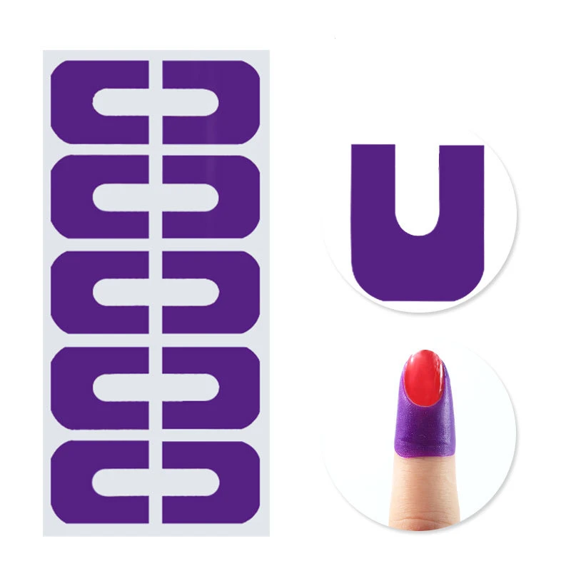 10Pcs/set Creative U-shape Spill-proof Nail Polish Varnish Protector Stickers Holder Tool Durable Manicure Tool Finger Cover
10Pcs/set Creative U-shape Spill-proof Nail Polish Varnish Protector Stickers Holder Tool Durable Manicure Tool Finger Cover