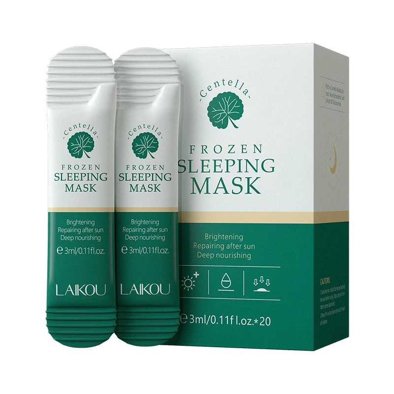 20pcs Centella Facial Sleeping Mask Deep Skin Moisturizing Hydrating Nourishing Repairing Skin After Sunburn Anti-Aging SkinCare
20pcs Centella Facial Sleeping Mask Deep Skin Moisturizing Hydrating Nourishing Repairing Skin After Sunburn Anti-Aging SkinCare