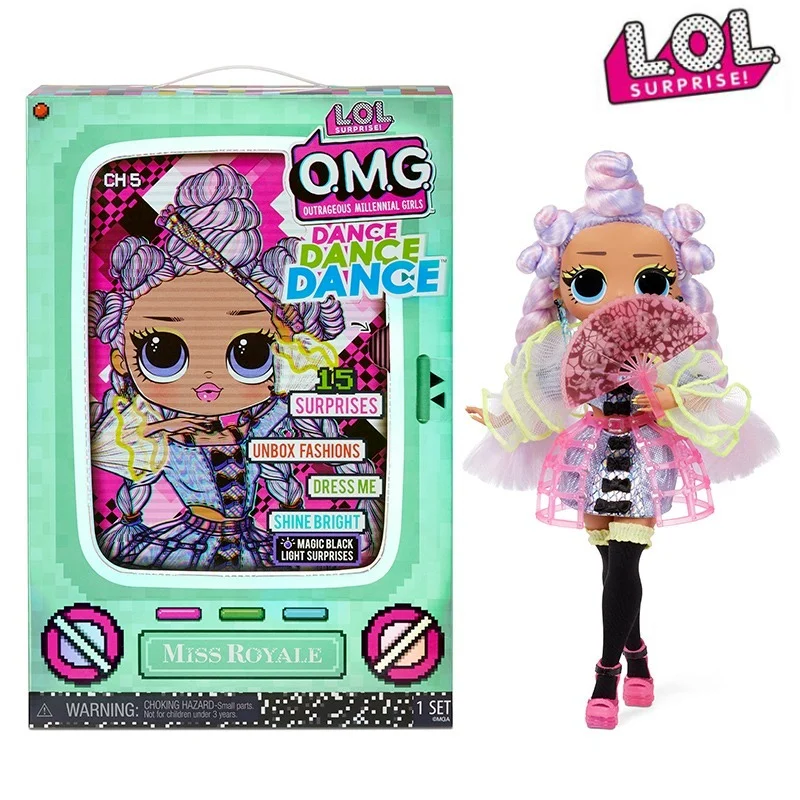 Original Lol Surprise Doll OMG Big Sister Trend Dance Doll Dress Up Rapunzel Princess Hand-made Lol Dolls Toys for Girls 
Original Lol Surprise Doll OMG Big Sister Trend Dance Doll Dress Up Rapunzel Princess Hand-made Lol Dolls Toys for Girls