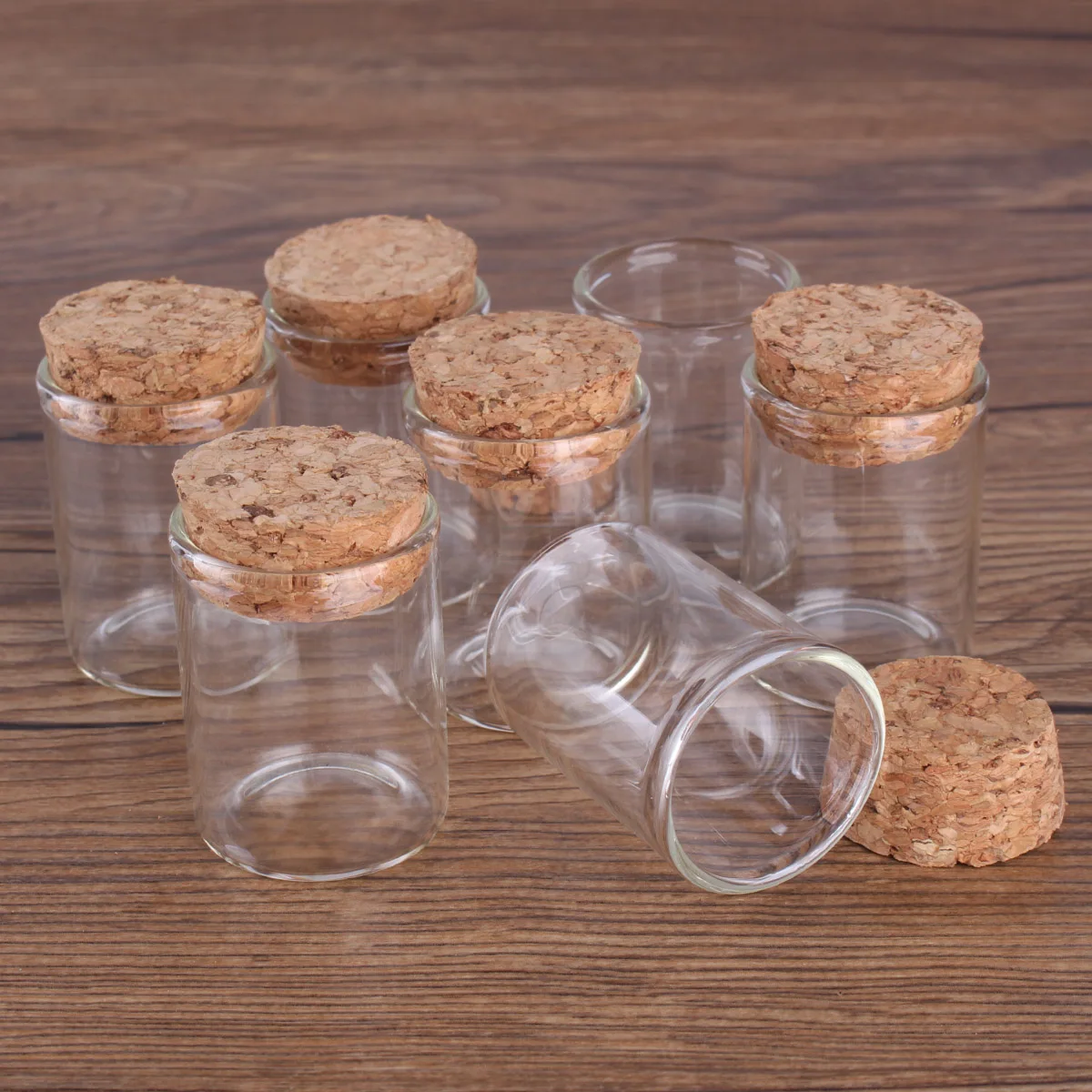 15ml/25ml/30ml/35ml/40ml/45ml/50ml/55ml/60ml/80ml/100ml Small Jars Vials 24 pieces Glass Test Tube with Cork Stopper Bottles
15ml/25ml/30ml/35ml/40ml/45ml/50ml/55ml/60ml/80ml/100ml Small Jars Vials 24 pieces Glass Test Tube with Cork Stopper Bottles