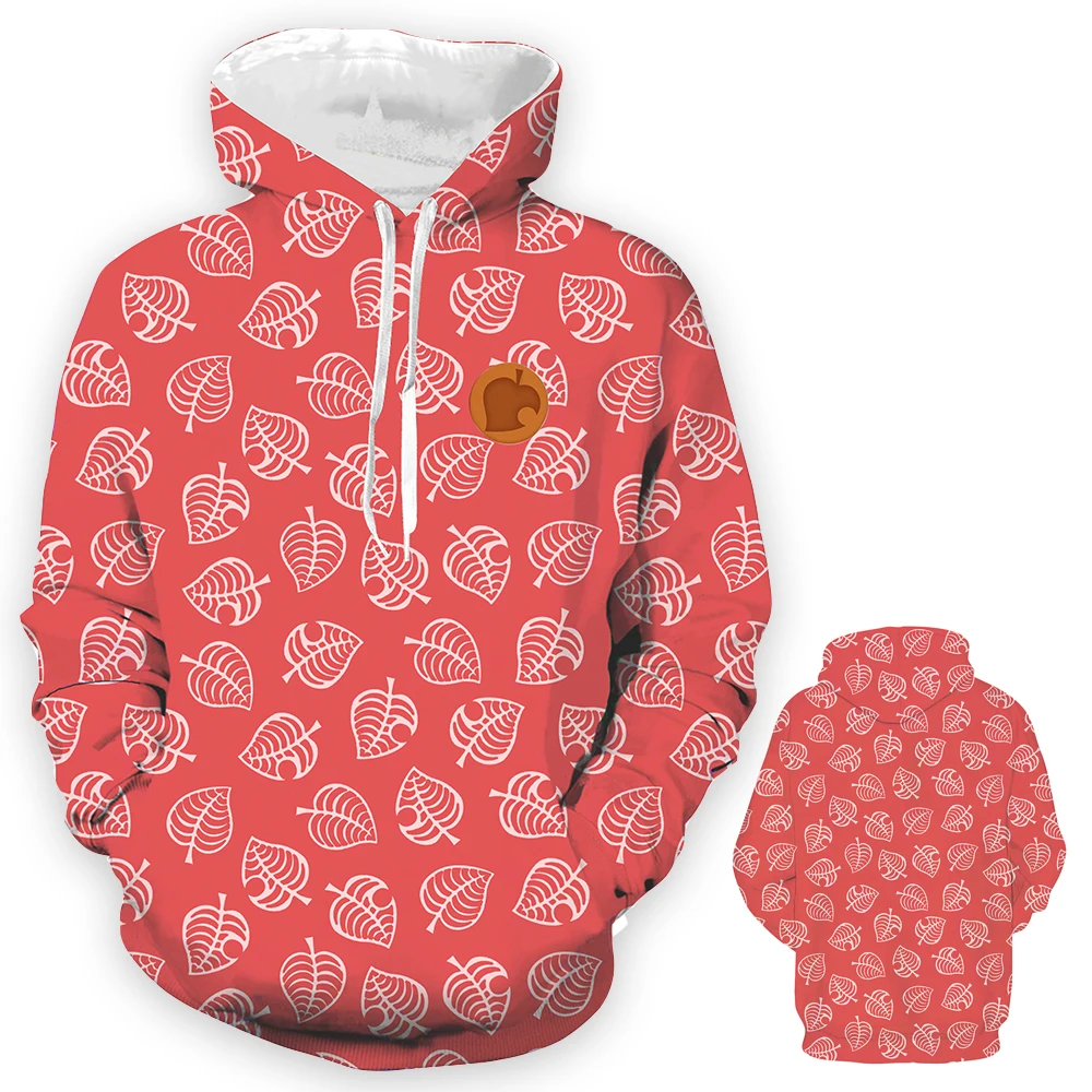 Spring and summer high-quality new Animal Crossing game sweater 3D printed hooded fashion sports sweater game peripheral jacket
Spring and summer high-quality new Animal Crossing game sweater 3D printed hooded fashion sports sweater game peripheral jacket