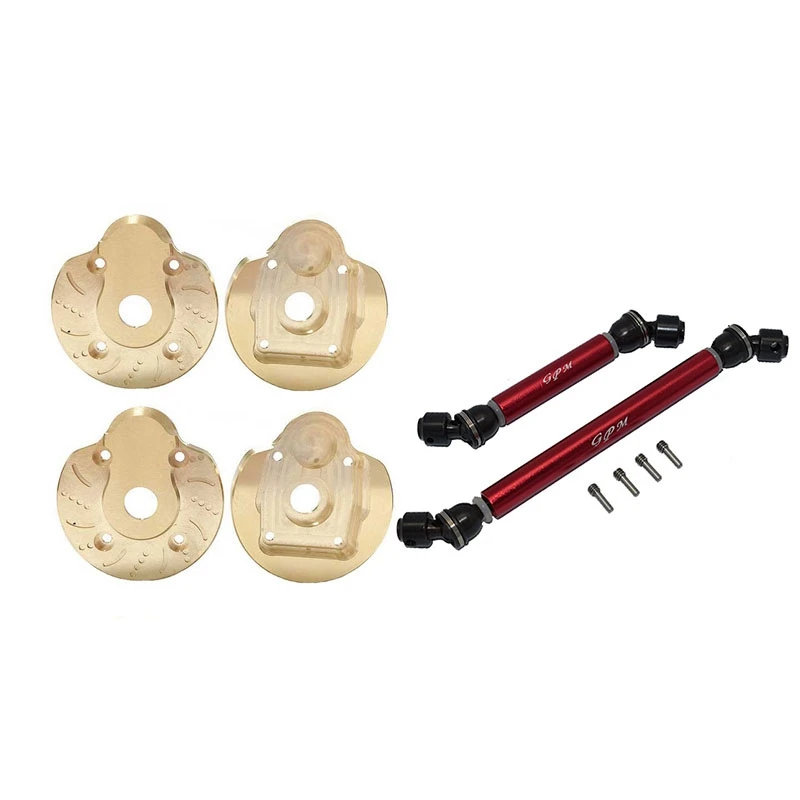 2 комплекта запчастей для радиоуправляемых автомобилей: 1 набор латунных чехлов для портала и 1 набор универсальных приводных валов CVD
2 комплекта запчастей для радиоуправляемых автомобилей: 1 набор латунных чехлов для портала и 1 набор универсальных приводных валов CVD