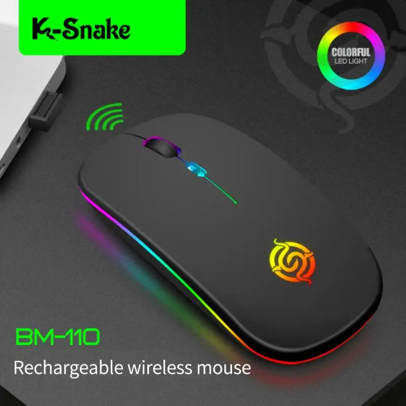 Wireless Silent Mouse RGB Rechargeable Mouse Wireless Computer 1600 Dpi LED Backlit Ergonomic Gaming Mouse For Laptop PC
Wireless Silent Mouse RGB Rechargeable Mouse Wireless Computer 1600 Dpi LED Backlit Ergonomic Gaming Mouse For Laptop PC