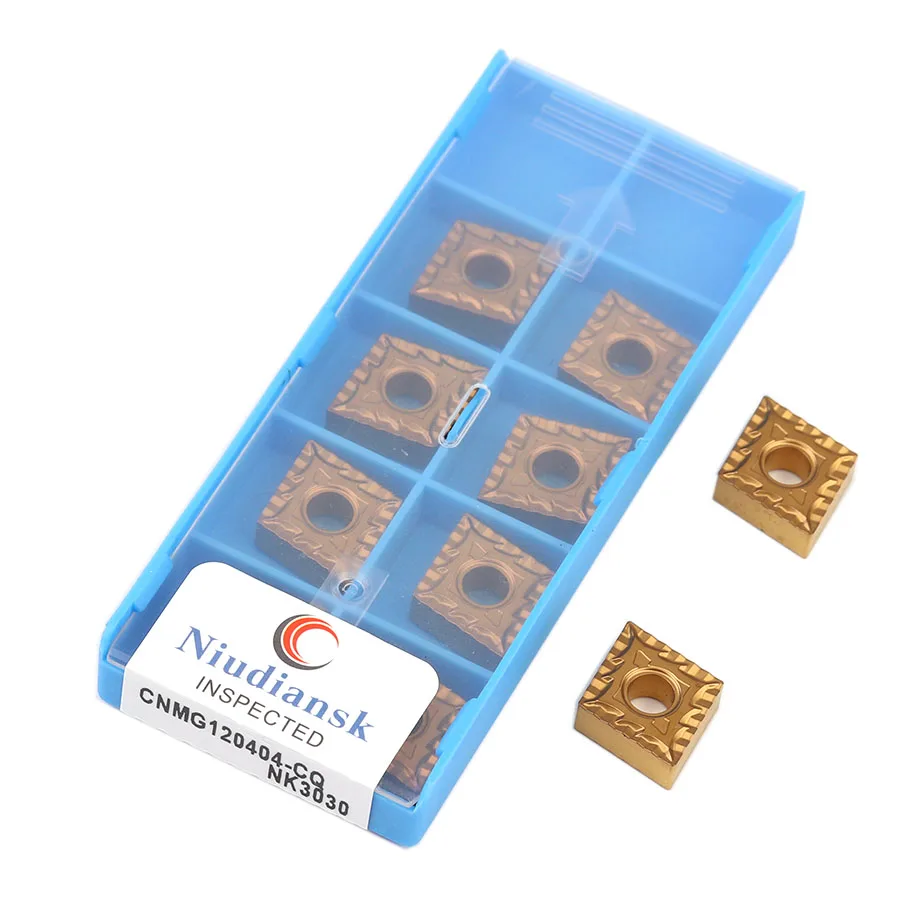 CNMG120404-CQ NK3030 Carbide Insert CNMG120408-CQ NK3030 Wear-Resistant Cutting Blade CNC Lathe Tool CNMG1204 Steel Turning Tool
CNMG120404-CQ NK3030 Carbide Insert CNMG120408-CQ NK3030 Wear-Resistant Cutting Blade CNC Lathe Tool CNMG1204 Steel Turning Tool