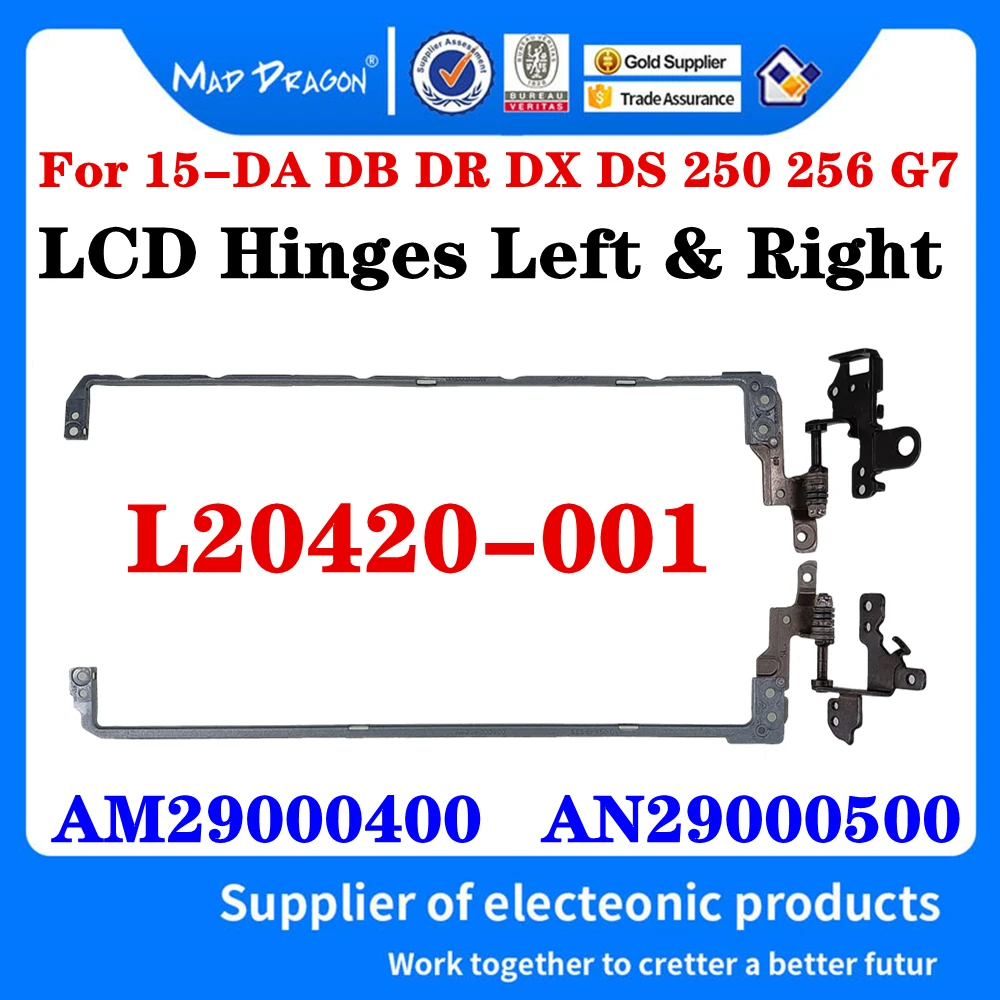 

L20420-001 AM29000400 AN29000500 For HP 15-DA 15-DB 15G-DR 15G-DX 15Q-DS TNP-C135 TNP-C136 Laptop LCD Hinges Left & Right Hinge