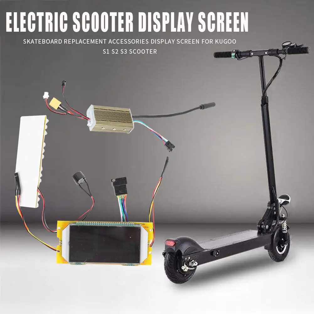 Electric Scooter Display Screen 36V Motherboard Controller Driver Skateboard Replacement Accessories for Kugoo S1 S2 S3
Electric Scooter Display Screen 36V Motherboard Controller Driver Skateboard Replacement Accessories for Kugoo S1 S2 S3