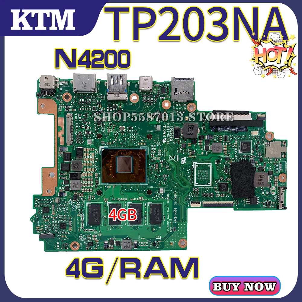 KEFU ноутбук планшетофон TP203NA tp203не TP203N материнская плата для ноутбука 100%