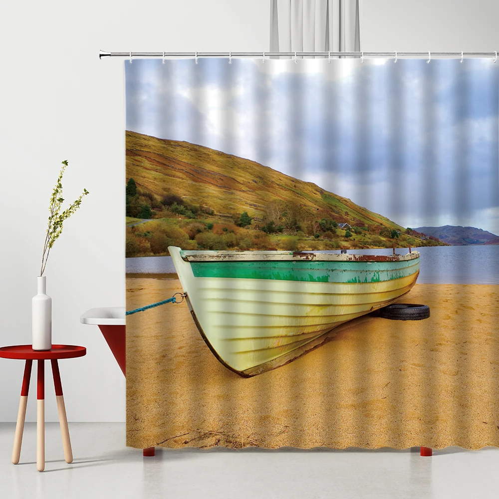 Elephant Shower Curtain ocean Palm tree Beach Scenery Pattern Polyester Machine Washable Bathroom Decor Curtain Set With Hook
Elephant Shower Curtain ocean Palm tree Beach Scenery Pattern Polyester Machine Washable Bathroom Decor Curtain Set With Hook