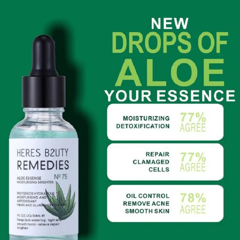 Removal Acne Facial Serum Aloe Anti-aging Hyaluronic Acid Vera Essence Facial Treatment Whitening Skin Care Product
Removal Acne Facial Serum Aloe Anti-aging Hyaluronic Acid Vera Essence Facial Treatment Whitening Skin Care Product