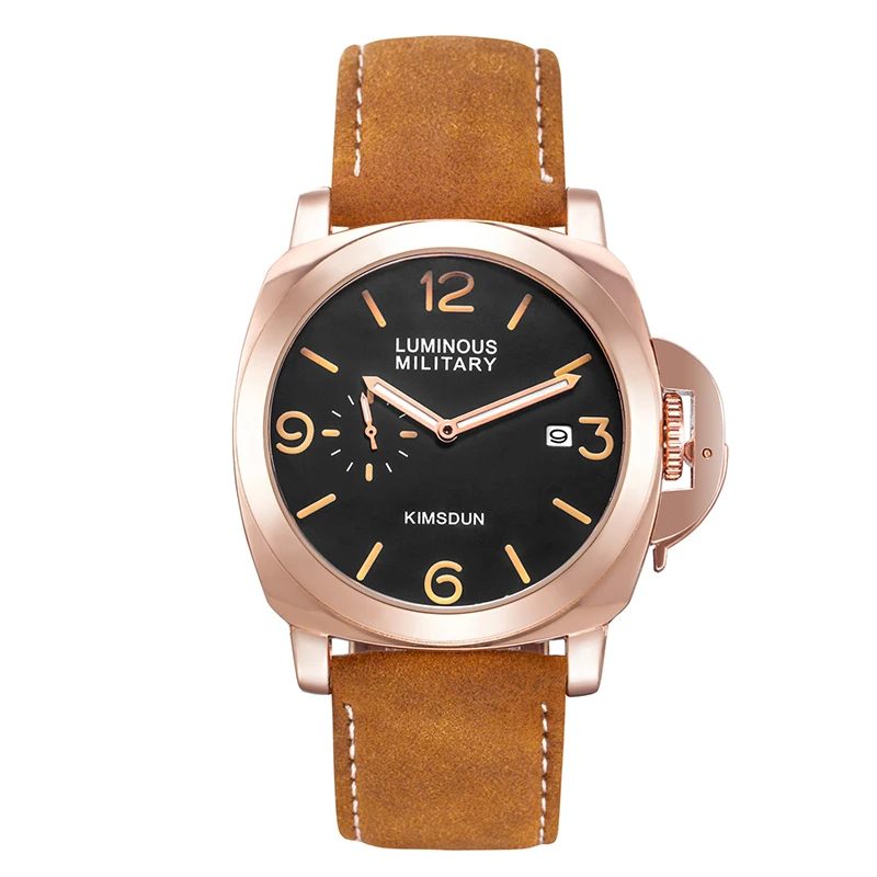 Montre Hombre KIMSDUN модные спортивные кварцевые часы мужские Топ бренд класса люкс