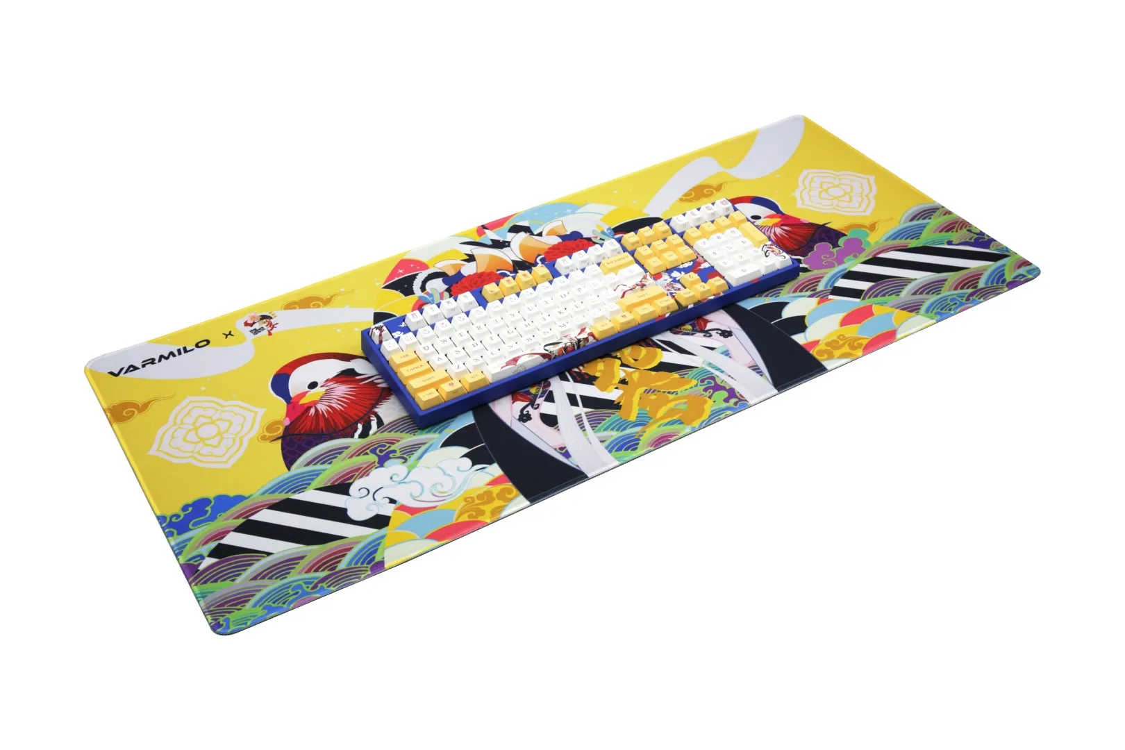 Varmilo Phoenix Lovebirds Mousepad Mice Mat Extra Large 35.4 x 15.7 inch with Stitched Edges Desk Pad for Keyboard Tablet
Varmilo Phoenix Lovebirds Mousepad Mice Mat Extra Large 35.4 x 15.7 inch with Stitched Edges Desk Pad for Keyboard Tablet