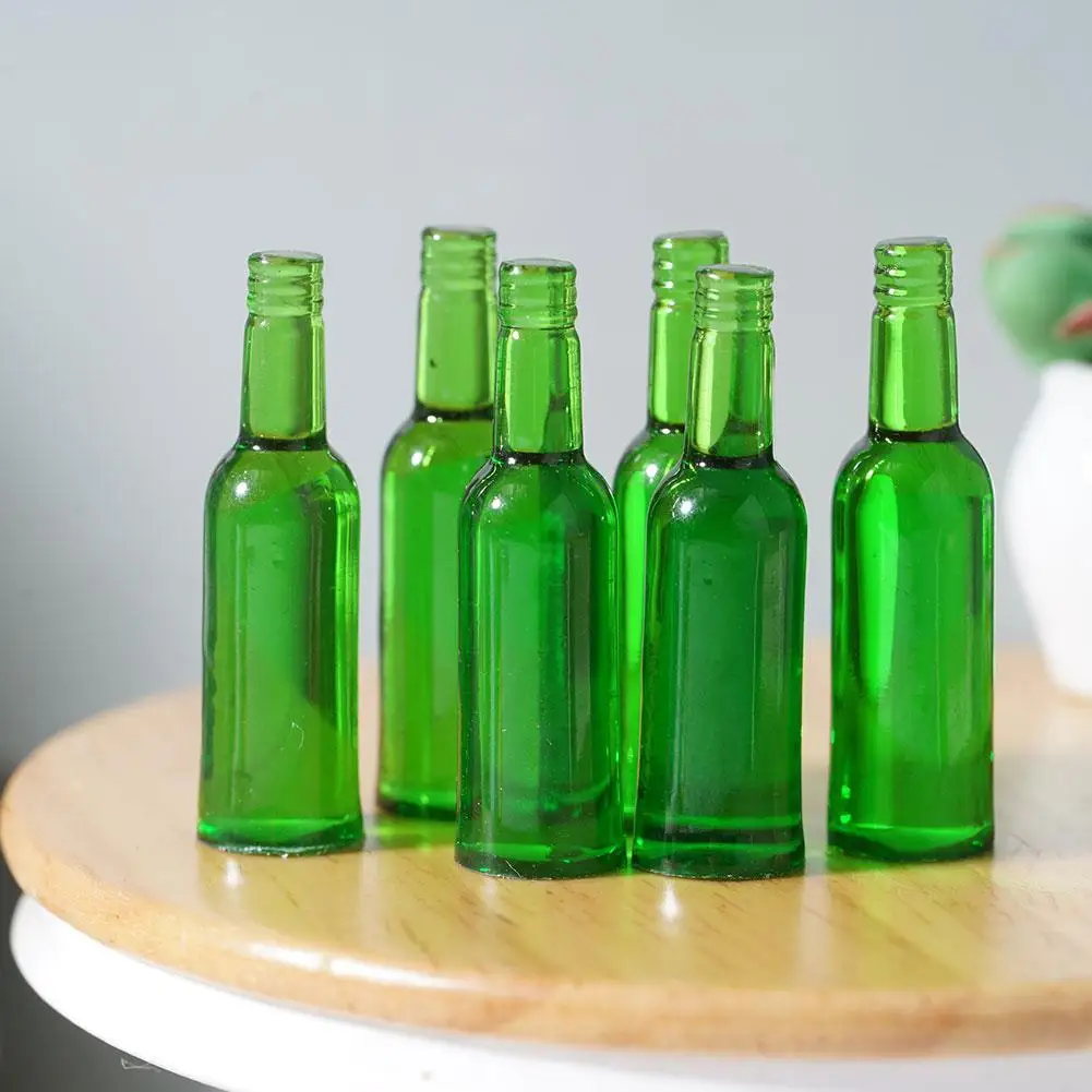 6pcs/lot Dollhouse Miniature Accessories Mini Wine Bottle With Set Drinks Toys Simulation For Doll Decoration Model Box Hou W5J6
6pcs/lot Dollhouse Miniature Accessories Mini Wine Bottle With Set Drinks Toys Simulation For Doll Decoration Model Box Hou W5J6