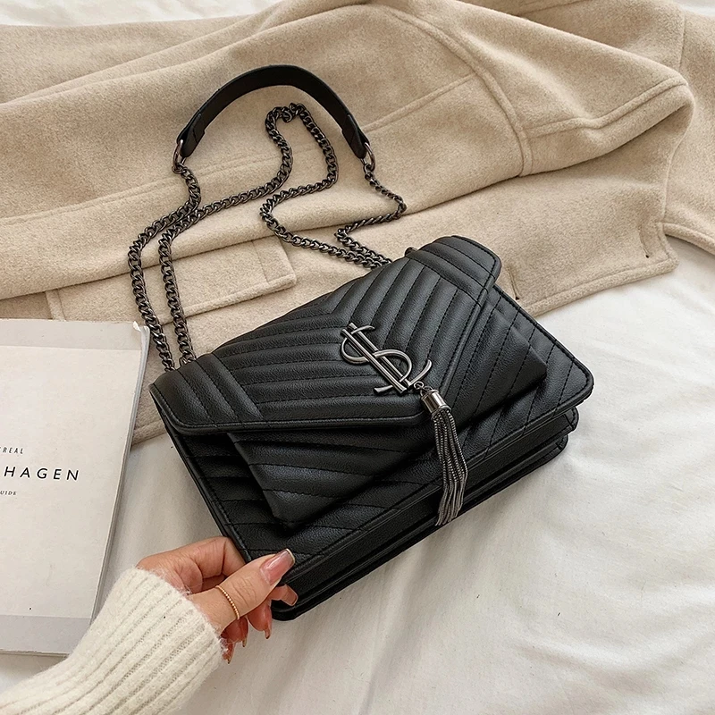 Luxury Brand Handbag 2020 Fashion New High Quality PU Leather Women's Handbag Large Tote bag Lock Chain Shoulder Messenger Bags
Luxury Brand Handbag 2020 Fashion New High Quality PU Leather Women's Handbag Large Tote bag Lock Chain Shoulder Messenger Bags