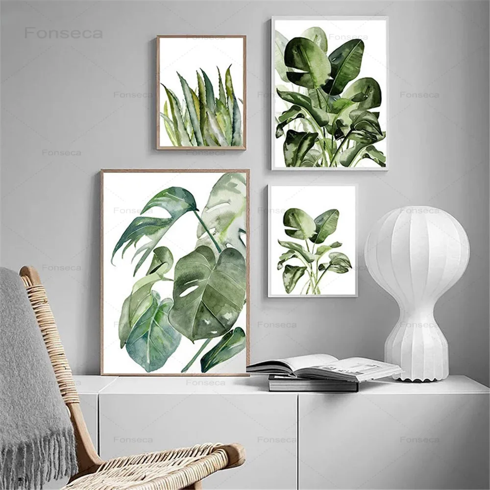 Tropical Plant Canvas Painting Minimalist Art Botainical Green Leave Wall Picture for Home Decoration Nordic Posters and Prints
Tropical Plant Canvas Painting Minimalist Art Botainical Green Leave Wall Picture for Home Decoration Nordic Posters and Prints