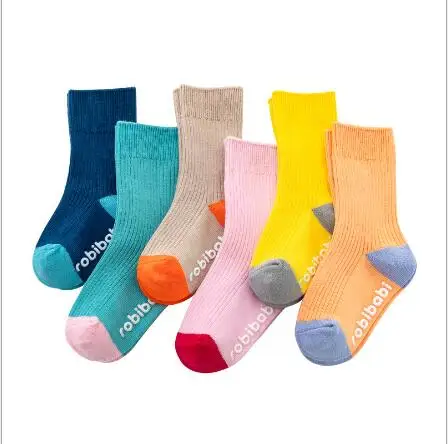 6pairs Double needle fashion children's tide socks infants and young children baby long socks bright color small tube socks
6pairs Double needle fashion children's tide socks infants and young children baby long socks bright color small tube socks