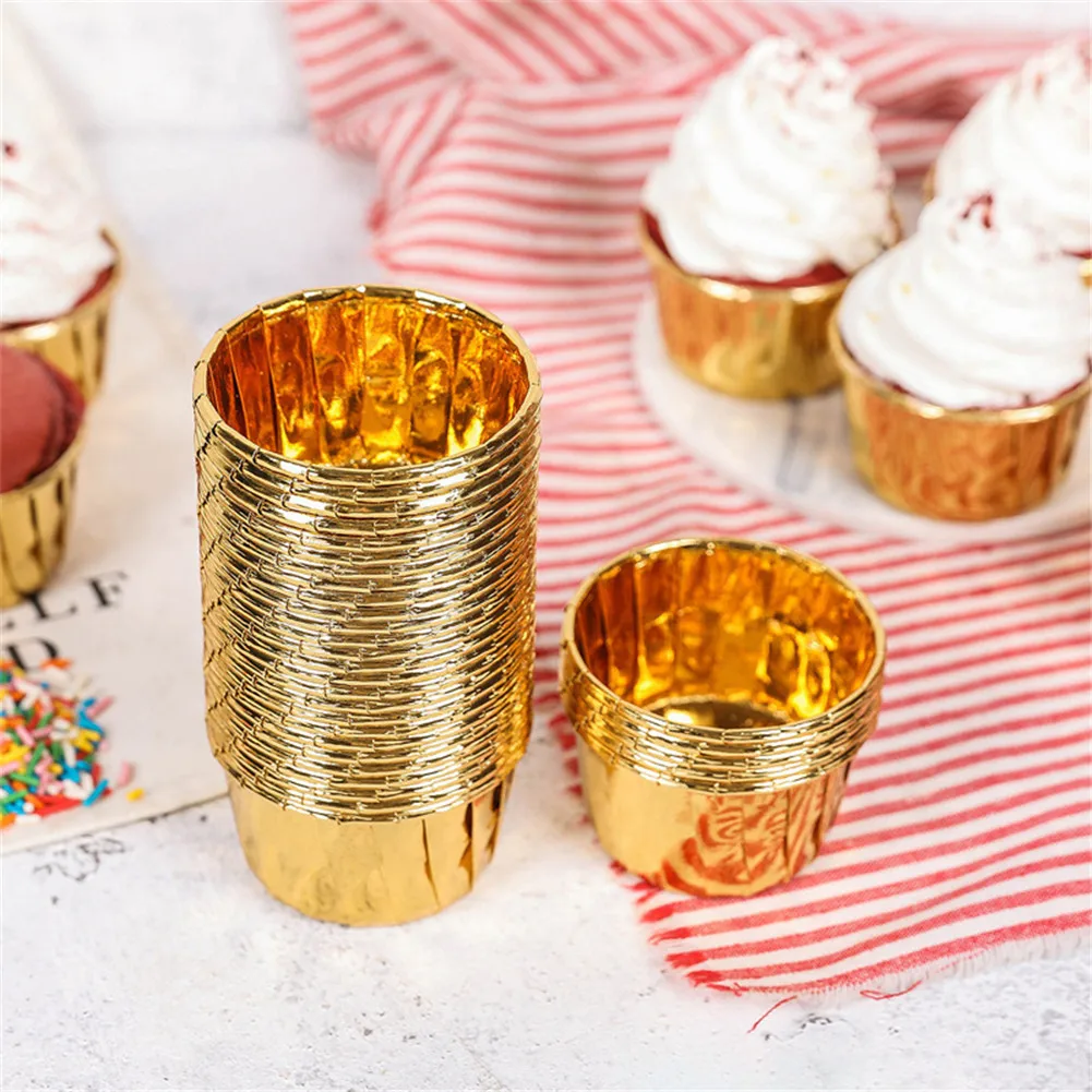 50pcs Supplies 4Colors Muffin Cupcake Paper Cup Oilproof Cupcake Liner Baking Cup Tray Case Wedding Party Cupcake Wrapper Paper
50pcs Supplies 4Colors Muffin Cupcake Paper Cup Oilproof Cupcake Liner Baking Cup Tray Case Wedding Party Cupcake Wrapper Paper