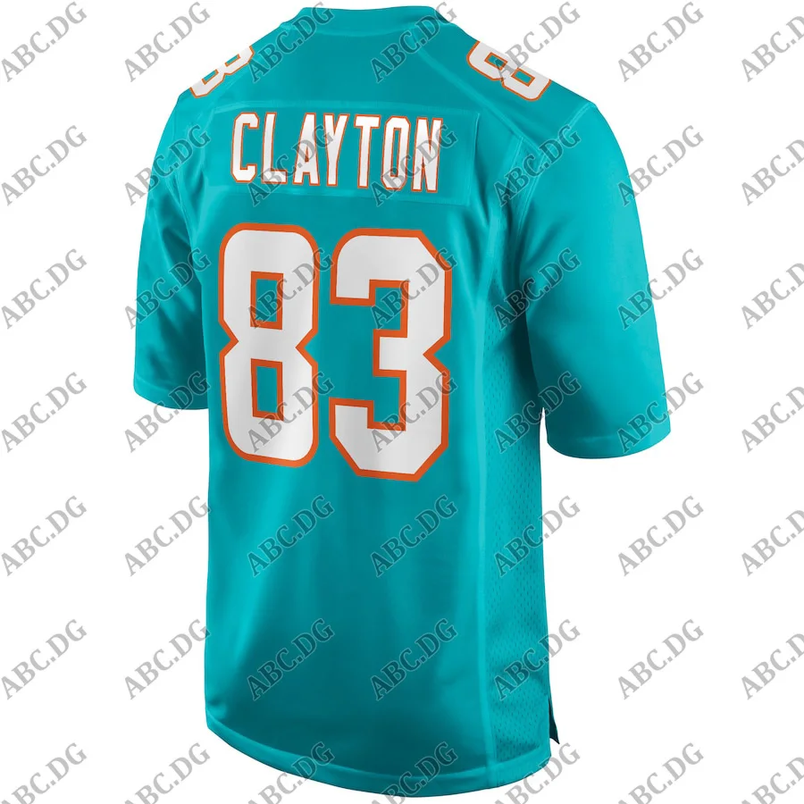 Customized Stitch American Football Jersey Men Women Kid Youth Miami Mark Clayton Aqua Game Retired Player Jersey
Customized Stitch American Football Jersey Men Women Kid Youth Miami Mark Clayton Aqua Game Retired Player Jersey