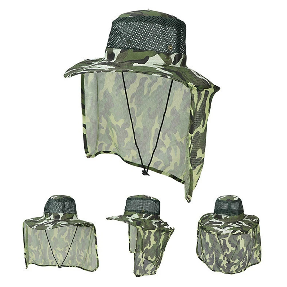 2021 Outdoor Fishing Hat Wide Brim Man Breathable Mesh Fishing Cap Beach Hats Camouflage Sun UV Protection Shade Hat 
2021 Outdoor Fishing Hat Wide Brim Man Breathable Mesh Fishing Cap Beach Hats Camouflage Sun UV Protection Shade Hat