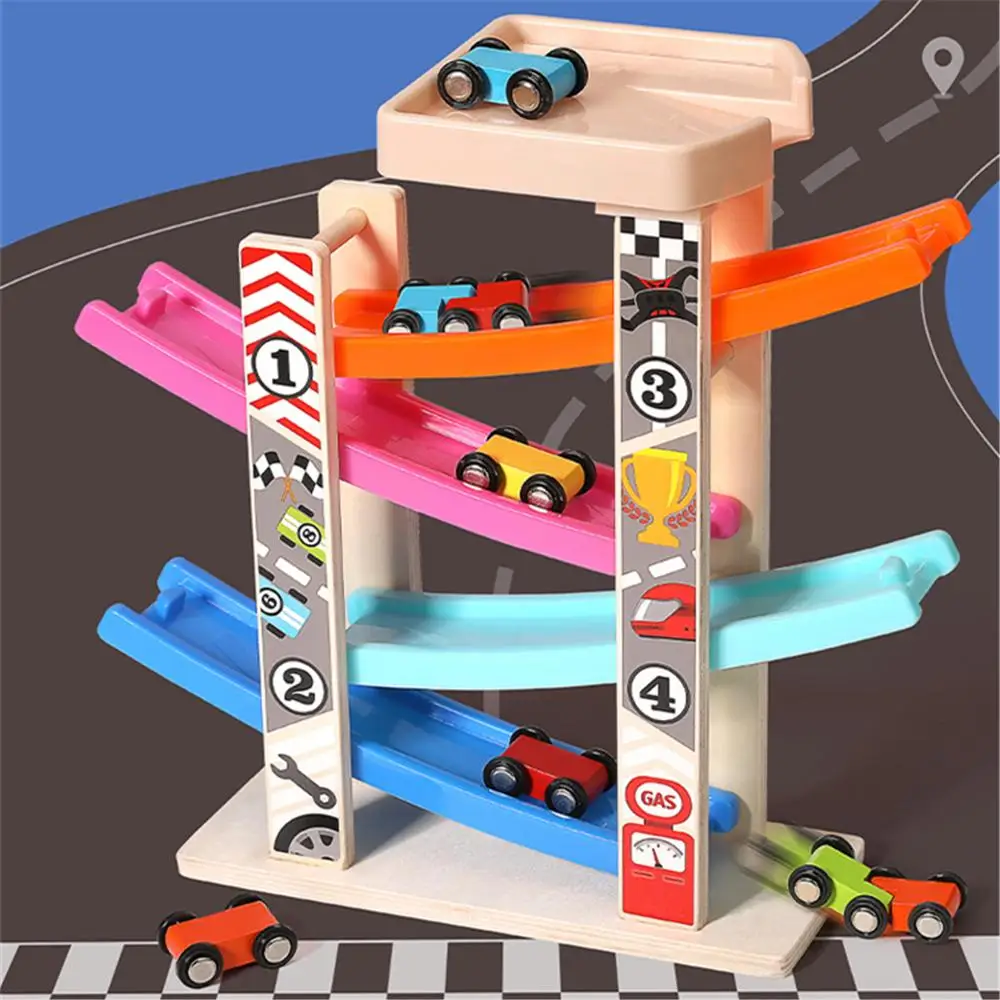 Wooden Train 7-Layer Race Track & 8 Mini Inertia Race Car Sliding Toy Vehical &Train Baby Toddler Motor for Baby Car
Wooden Train 7-Layer Race Track & 8 Mini Inertia Race Car Sliding Toy Vehical &Train Baby Toddler Motor for Baby Car