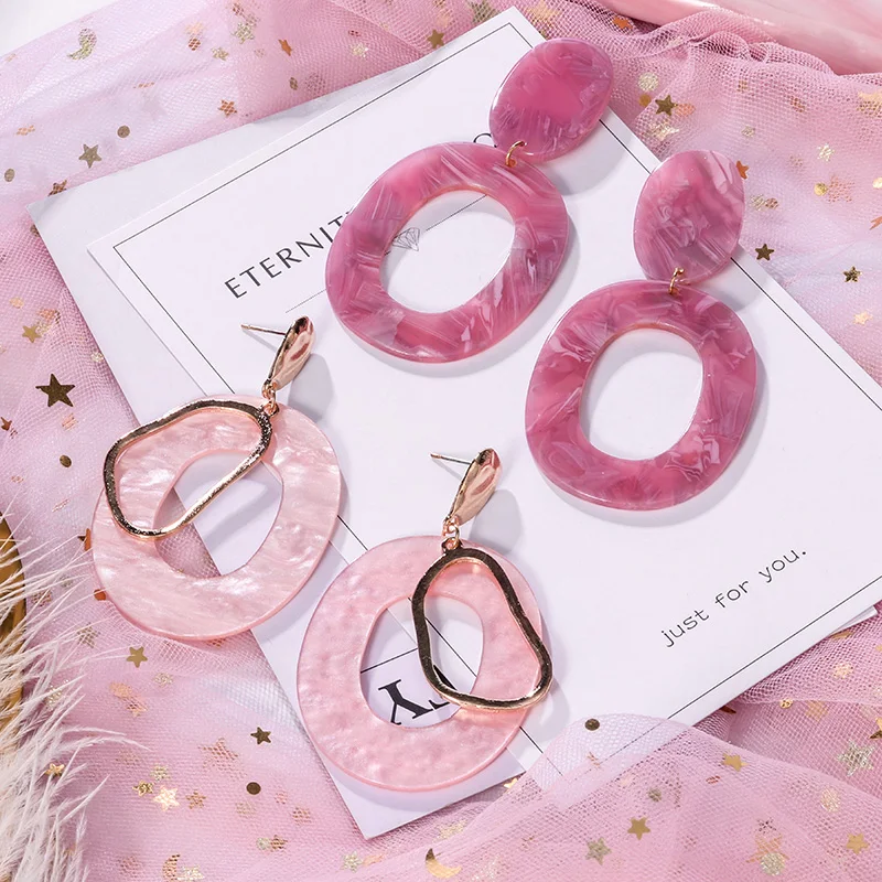 Korean Acrylic Earrings 2020 Big Statement Earrings for Women Fashion Geometric Resin Oval Square Drop Dangle Earrings Jewelry
Korean Acrylic Earrings 2020 Big Statement Earrings for Women Fashion Geometric Resin Oval Square Drop Dangle Earrings Jewelry