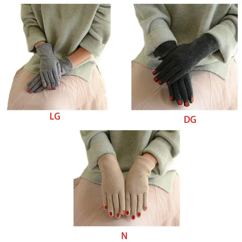 Womens Winter Faux Wool Touch Screen Gloves Korean Style Embroidery Nail Pattern Thermal Lining Warm Elastic Mittens
Womens Winter Faux Wool Touch Screen Gloves Korean Style Embroidery Nail Pattern Thermal Lining Warm Elastic Mittens
