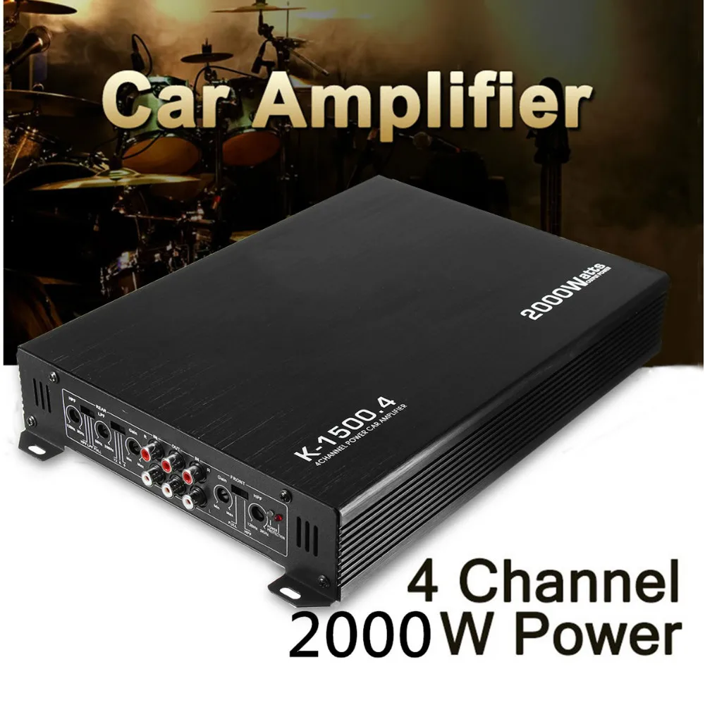 AIYIMA 4 Channel 2000W Power Car Amplifier HIFI Auto Stereo Bass Sound Audio Speaker Subwoofer Amplifier DIY For Sound System
AIYIMA 4 Channel 2000W Power Car Amplifier HIFI Auto Stereo Bass Sound Audio Speaker Subwoofer Amplifier DIY For Sound System