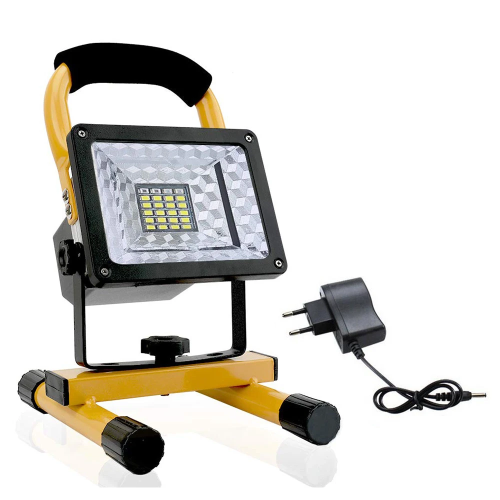 Светодиодный прожектор 24/36/100 LED s, портативный прожектор IP65, водонепроницаемый точечный светильник, уличный перезаряжаемый светильник, пита... 
Светодиодный прожектор 24/36/100 LED s, портативный прожектор IP65, водонепроницаемый точечный светильник, уличный перезаряжаемый светильник, пита...