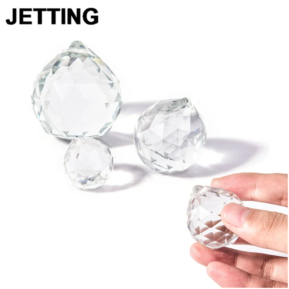 Clear 20/30/40mm Crystal Ball Prism Faceted Glass Chandelier Crystal Parts Hanging Pendant Lighting Ball Suncatcher Home Decor
Clear 20/30/40mm Crystal Ball Prism Faceted Glass Chandelier Crystal Parts Hanging Pendant Lighting Ball Suncatcher Home Decor