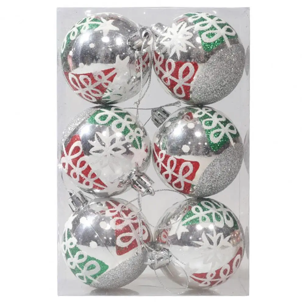 6Pcs Colorful Christmas Ball Xmas Tree Decor Happy New Year 2022 Gifts Ornament Creative 2021 Christmas Decoration for Home
6Pcs Colorful Christmas Ball Xmas Tree Decor Happy New Year 2022 Gifts Ornament Creative 2021 Christmas Decoration for Home