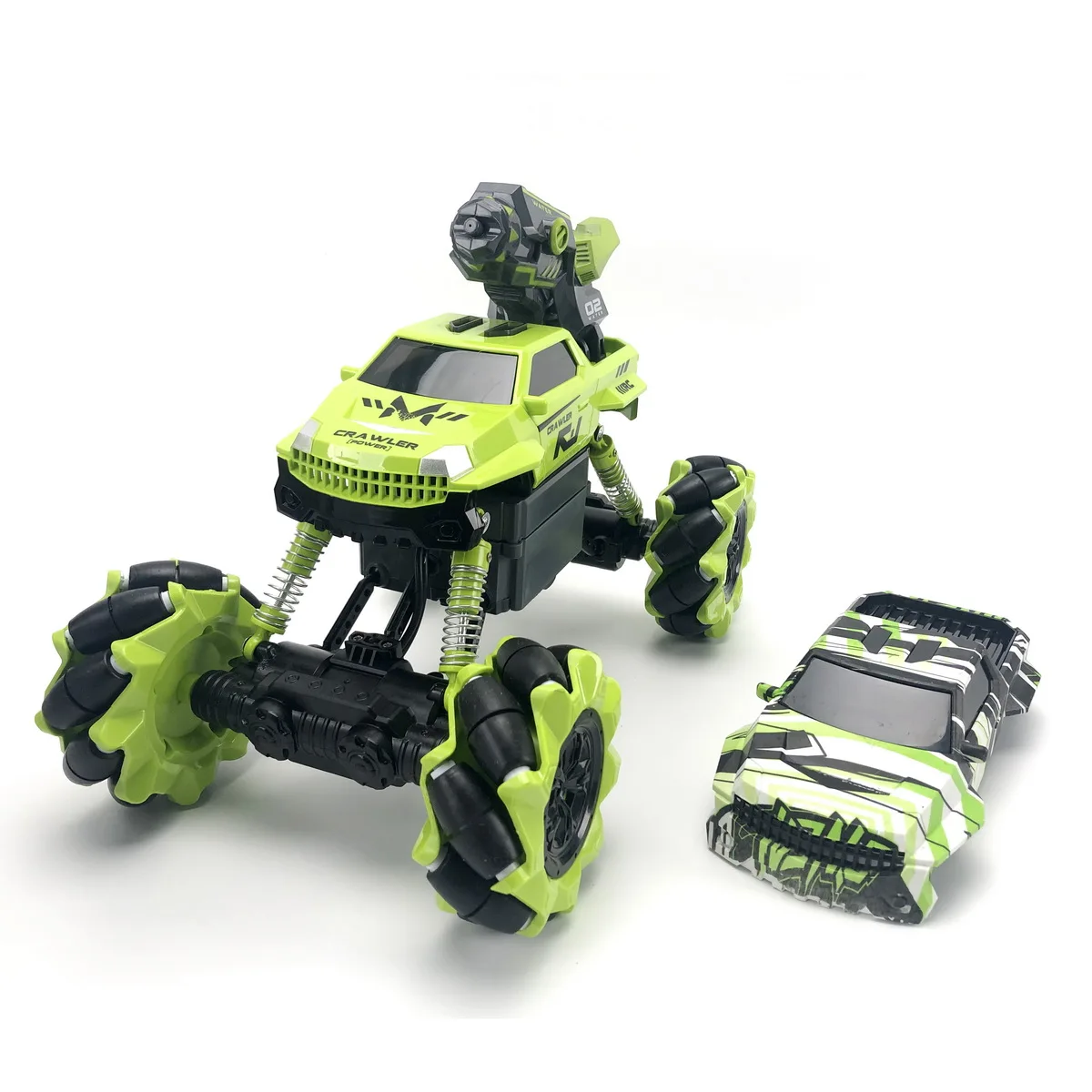 Rechargeable 4WD Rock Crawler Remote Control Off-road Stunt Car 360 Degree Drift Car With Bubble Water Column Toy Gift Kids Boy
Rechargeable 4WD Rock Crawler Remote Control Off-road Stunt Car 360 Degree Drift Car With Bubble Water Column Toy Gift Kids Boy