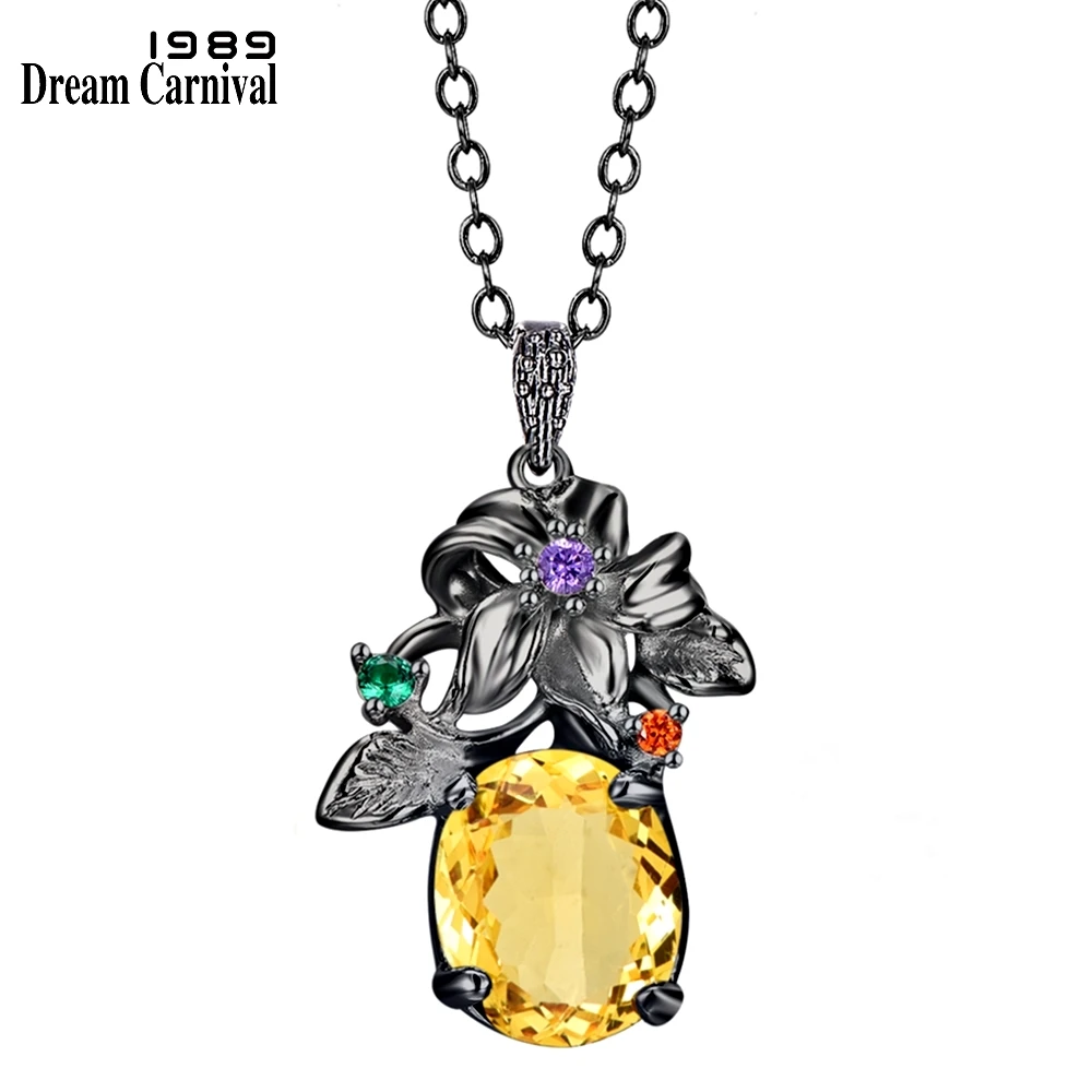 Fabulous Gothic Pendant Necklace Women Fine Cut Golden Yellow Big Zircon Jewelry DreamCarnival1989 Party Daily Fashion WP6862G
Fabulous Gothic Pendant Necklace Women Fine Cut Golden Yellow Big Zircon Jewelry DreamCarnival1989 Party Daily Fashion WP6862G
