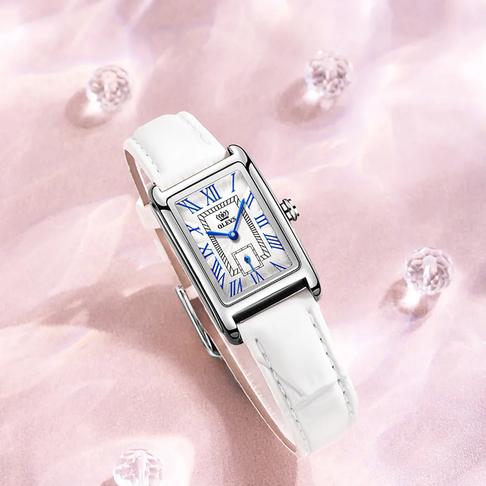 Hot-Selling OLEVS Brand 6625 Women Watches Rectangular Fashion Elegant Dress Quartz Ladies Wristwatches Clok
Hot-Selling OLEVS Brand 6625 Women Watches Rectangular Fashion Elegant Dress Quartz Ladies Wristwatches Clok