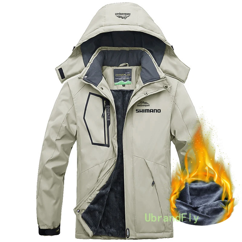 Daiwa Fishing Clothes Winter Thicken Waterproof Windproof Hiking Mountaineering Fishing Coat Shimanos Breathable OutdoorWear Men
Daiwa Fishing Clothes Winter Thicken Waterproof Windproof Hiking Mountaineering Fishing Coat Shimanos Breathable OutdoorWear Men