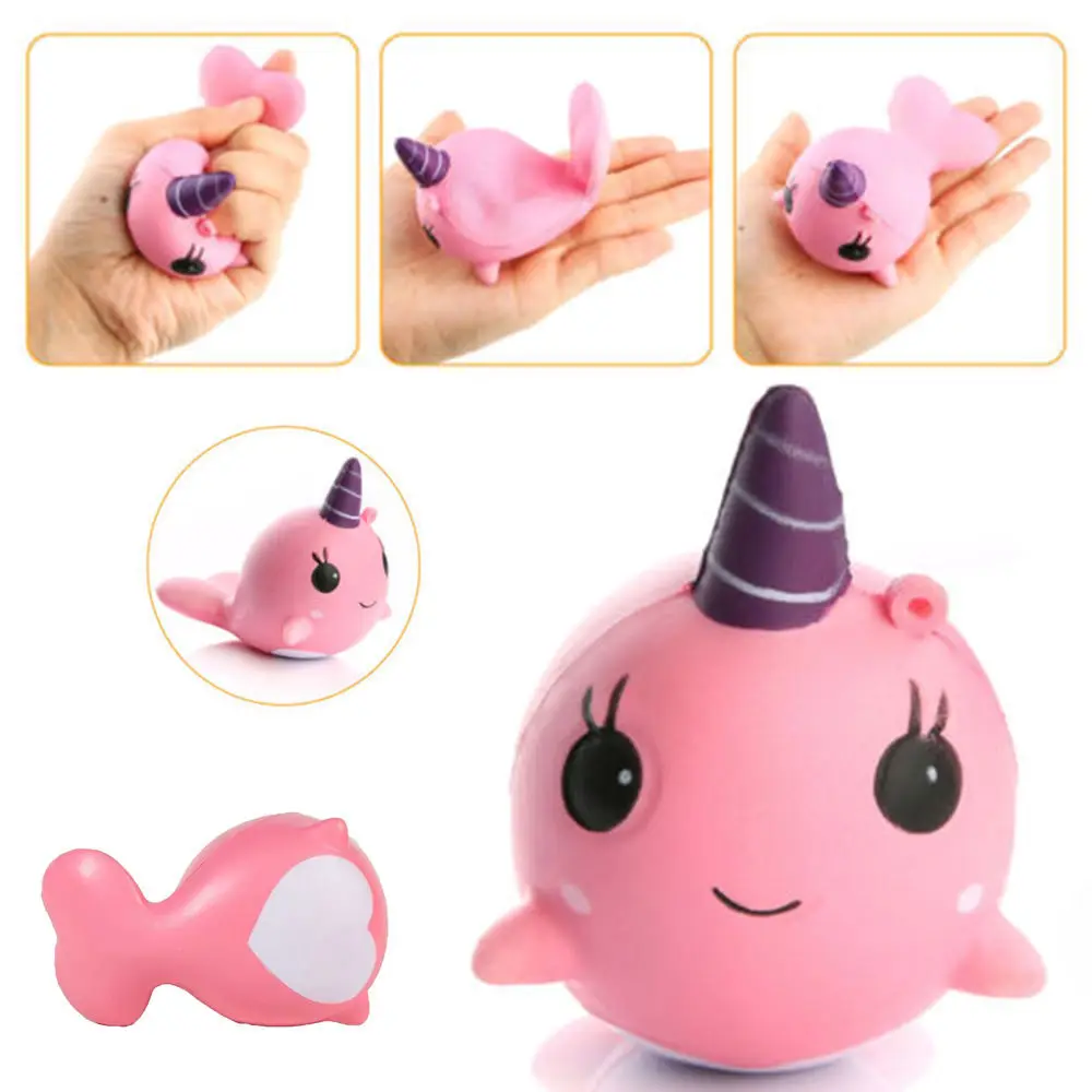 Дропшиппинг 1 шт. Kawaii антистресс Сжимаемый Мини милый Единорог медленно
