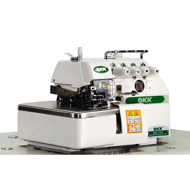 Electric Sewing Machine Industry Four Lines Seaming Side Equipment Edging Lock Side Thick Material Fully Enclosed Oil Supply 
Electric Sewing Machine Industry Four Lines Seaming Side Equipment Edging Lock Side Thick Material Fully Enclosed Oil Supply