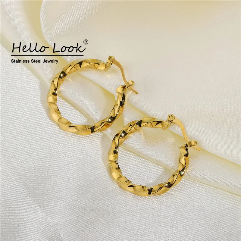HelloLook с плетеным шнуром, серьги для женщин, 18K, позолота, нержавеющая сталь, большой круг круглые серьги для женщин ювелирные изделия из жемчу...
HelloLook с плетеным шнуром, серьги для женщин, 18K, позолота, нержавеющая сталь, большой круг круглые серьги для женщин ювелирные изделия из жемчу...