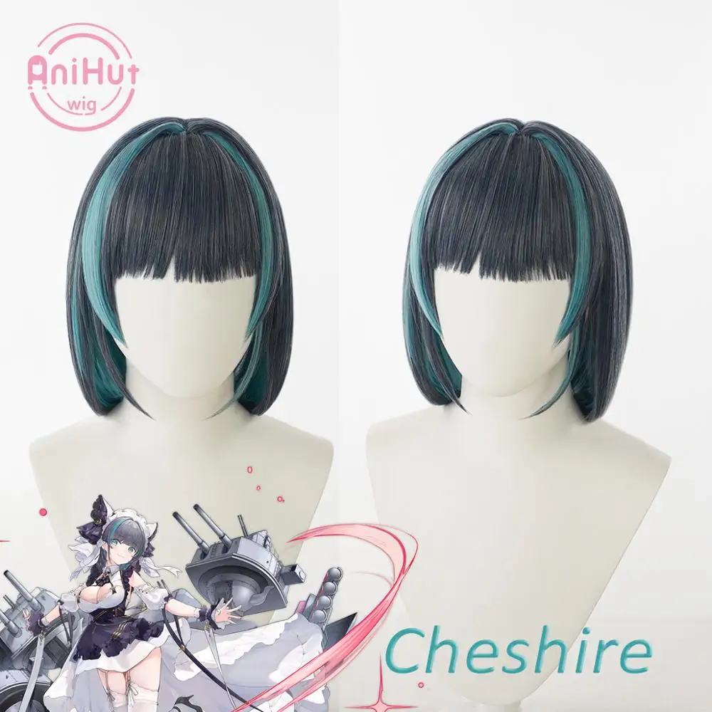 【Anihut】HMS Cheshire Cosplay Wig Game Azur Lane Women Heat Resistant Synthetic Blue Green Cosplay Wig Cheshire Cosplay
【Anihut】HMS Cheshire Cosplay Wig Game Azur Lane Women Heat Resistant Synthetic Blue Green Cosplay Wig Cheshire Cosplay