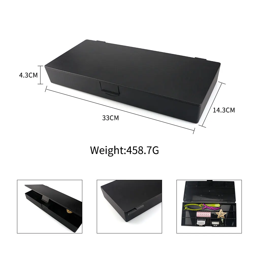 Barber Shop Hairdressing Tool Hair Comb Hair Clips Multifunctional Storage Tray Display Box Hairdressing Salon Tools Storage Box
Barber Shop Hairdressing Tool Hair Comb Hair Clips Multifunctional Storage Tray Display Box Hairdressing Salon Tools Storage Box