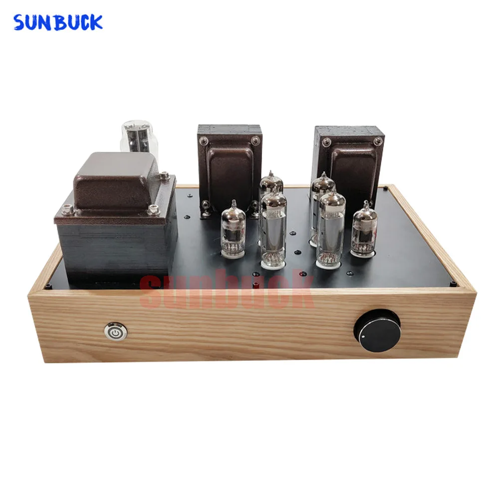 Sunbuck 6P14 10 Вт * 2 двухтактный ламповый усилитель 6N2 12AX7 ламповый выпрямитель звуковой ламповый усилитель аудио
Sunbuck 6P14 10 Вт * 2 двухтактный ламповый усилитель 6N2 12AX7 ламповый выпрямитель звуковой ламповый усилитель аудио