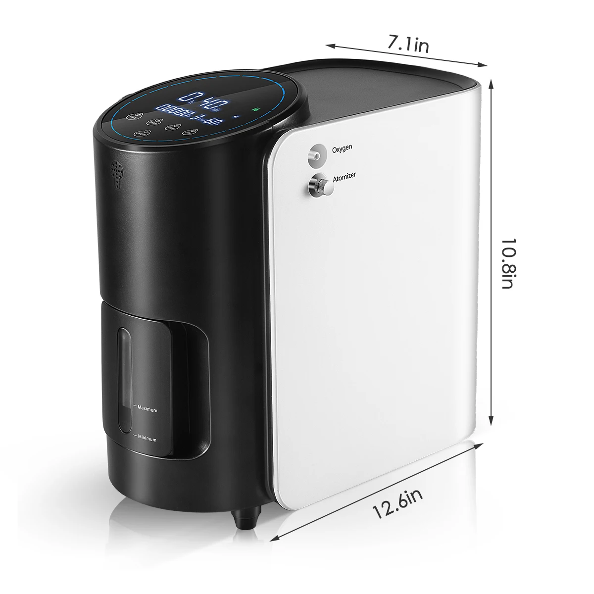 AUPORO Oxygen Concentrator Machine 1-7L/min Adjustable Portable Oxygen Generator Machine Air Purifier For Home Travel
AUPORO Oxygen Concentrator Machine 1-7L/min Adjustable Portable Oxygen Generator Machine Air Purifier For Home Travel