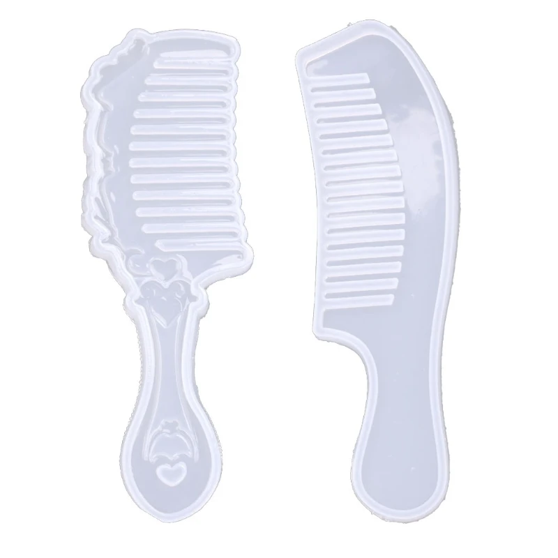 M2EA 2 Shapes Comb 3D Transparent Epoxy Resin DIY Mold for DIY Comb Casting Silicone Mold Art Craft Making Handmade Comb Gift
M2EA 2 Shapes Comb 3D Transparent Epoxy Resin DIY Mold for DIY Comb Casting Silicone Mold Art Craft Making Handmade Comb Gift