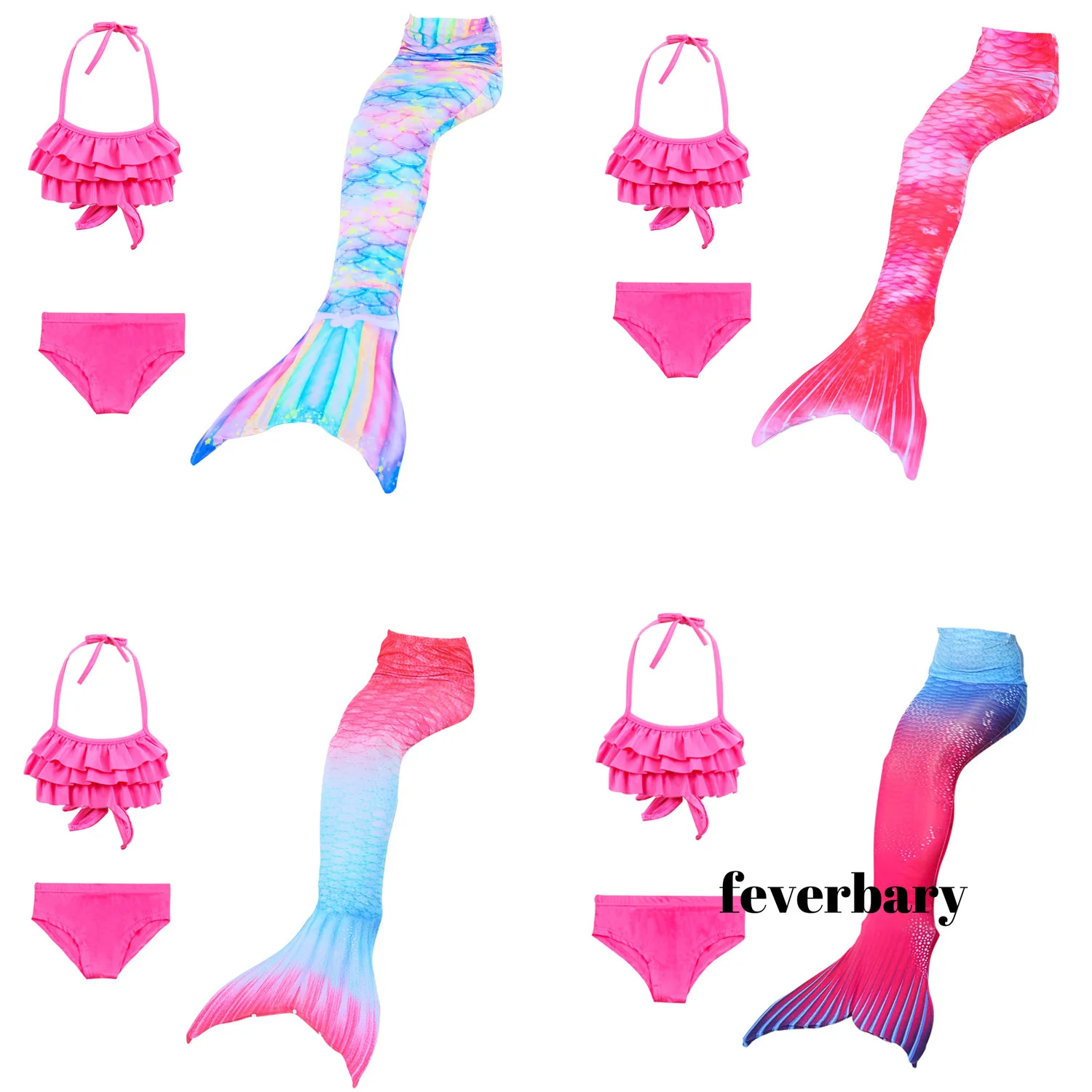 2020 Kids Girls Mermaid Tail Fin Swimsuit Bikini Bathing Suit Dress for Girls Flipper Monofin for Swim Cosplay Costume
2020 Kids Girls Mermaid Tail Fin Swimsuit Bikini Bathing Suit Dress for Girls Flipper Monofin for Swim Cosplay Costume