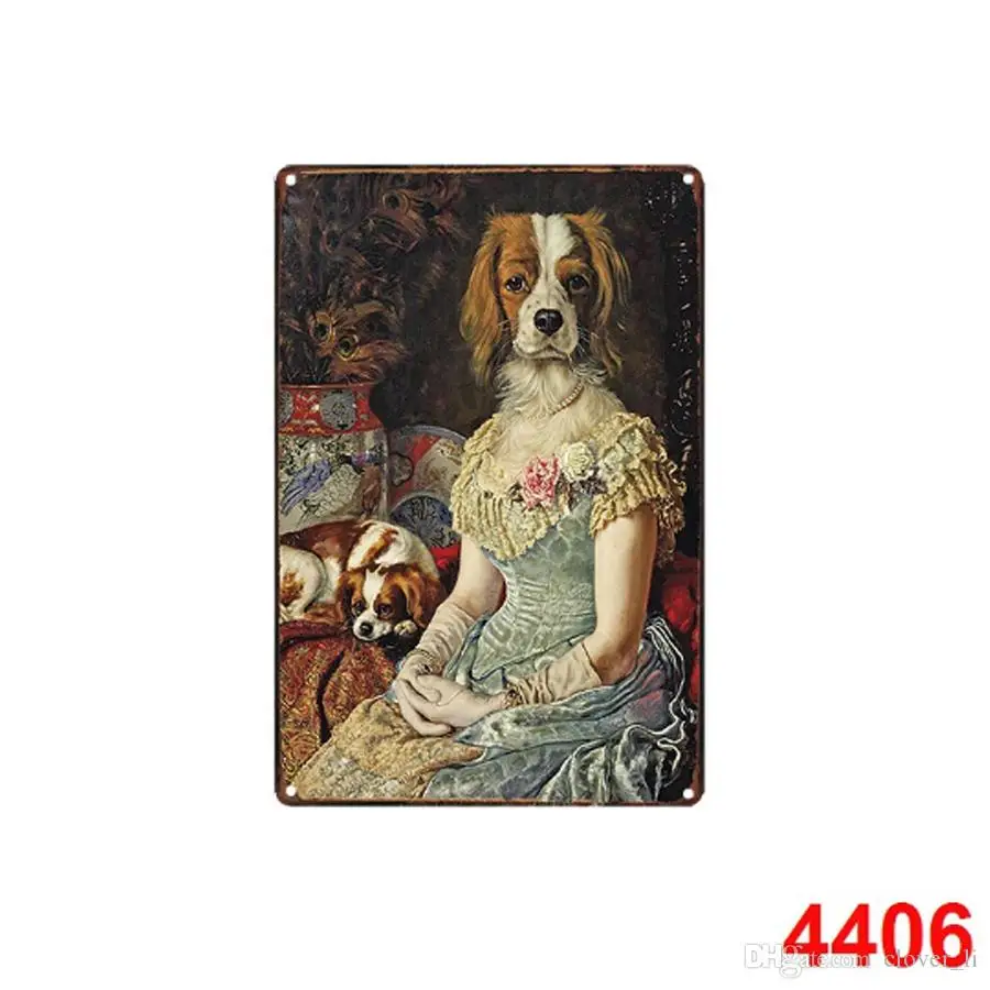 Tin Sign Wall Decor Iron Painting Wall Sticker Retro Metal Bar Cat & Dog Head Poster Kitchen Restaurant Bar Pub Cafe Decoration
Tin Sign Wall Decor Iron Painting Wall Sticker Retro Metal Bar Cat & Dog Head Poster Kitchen Restaurant Bar Pub Cafe Decoration