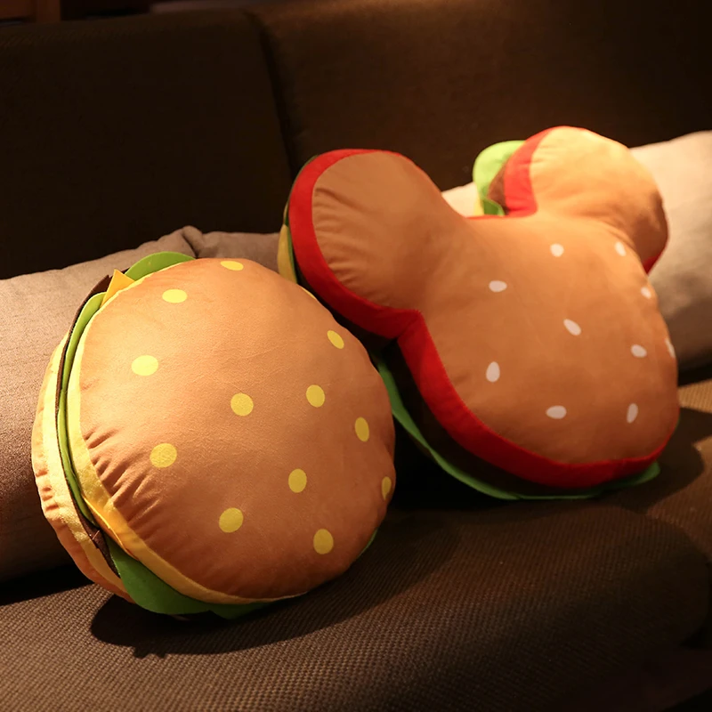 INS Internet Celebrity Snacks Hamburger Pillow Cushion Sofa Bedroom Bed Cute Girl Heart Creative Lumbar Support Pillow
INS Internet Celebrity Snacks Hamburger Pillow Cushion Sofa Bedroom Bed Cute Girl Heart Creative Lumbar Support Pillow